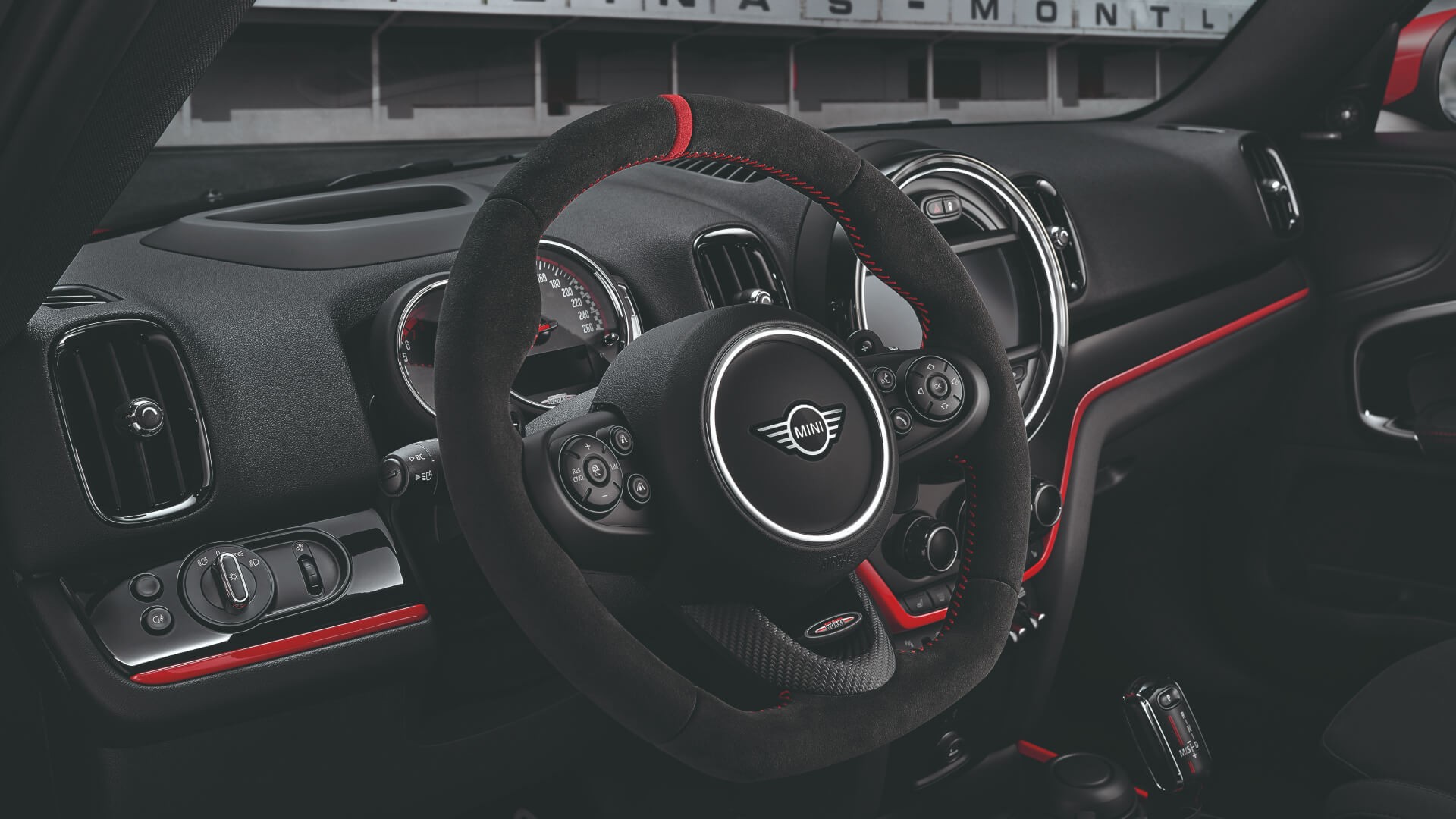 MINI John Cooper Works – volante – carbonio